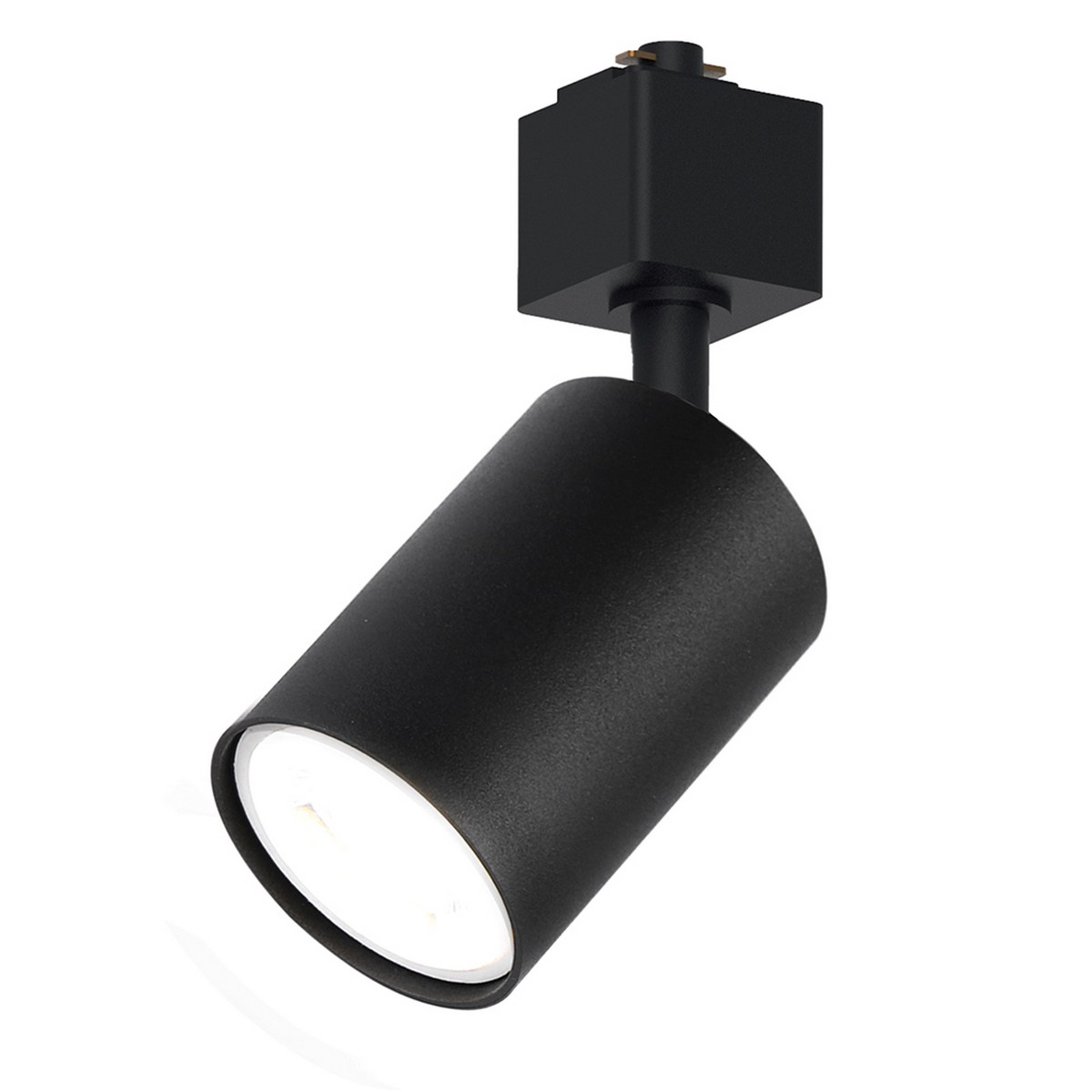 Трековые светодиодные светильники Светильник Feron AL154 трековый однофазный GU10 черный 51609 