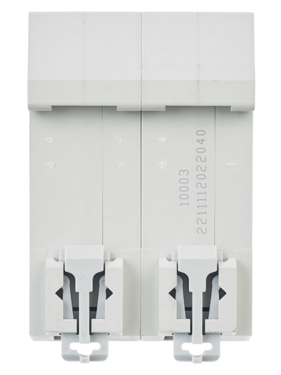 2 полюсные (двухполюсные) Автоматический выключатель IEK KARAT ВА 47-100 2Р 40А 10 кА х-ка С MVA40-2-040-C 