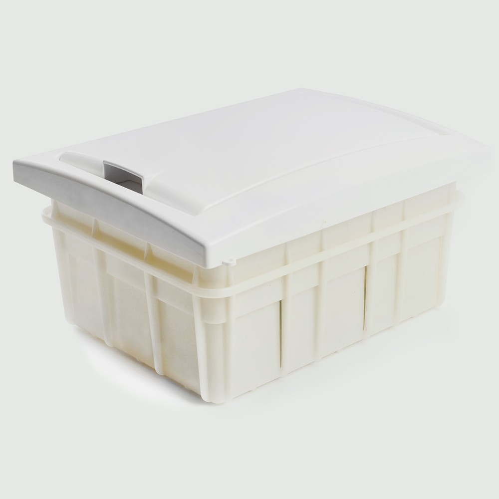 Пластиковые боксы и щиты Stekker Бокс встраиваемый STEKKER EBX50-2/06-20 6 модулей белый пластик серия Standart 49635