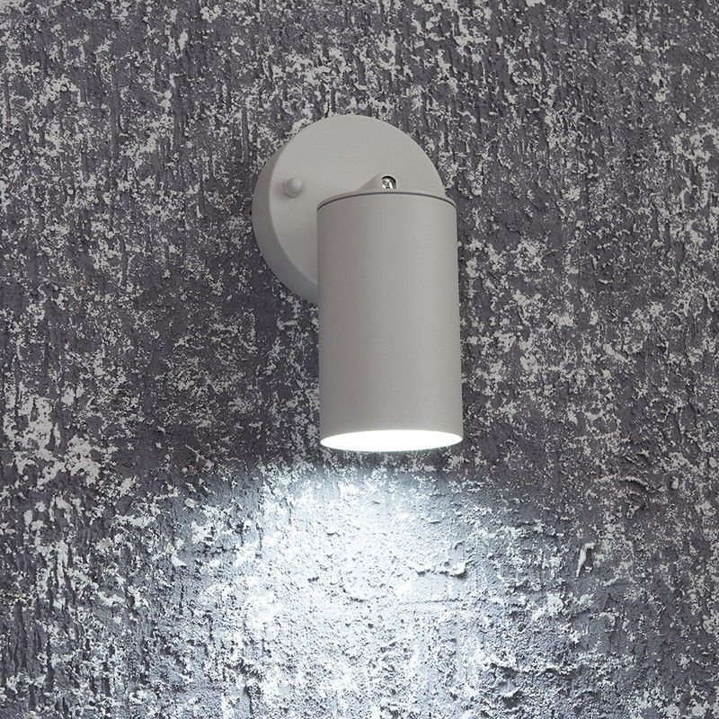 Уличные настенные светильники Светильник садово-парковый Feron DH1704 на стену GU10 230V IP54 белый 48323 