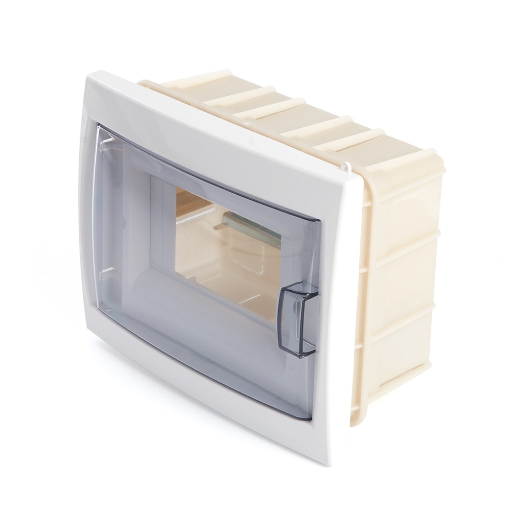 Пластиковые боксы и щиты Stekker Бокс встраиваемый STEKKER EBX50-2/06-20 6 модулей, пластик, серия Standart 39651