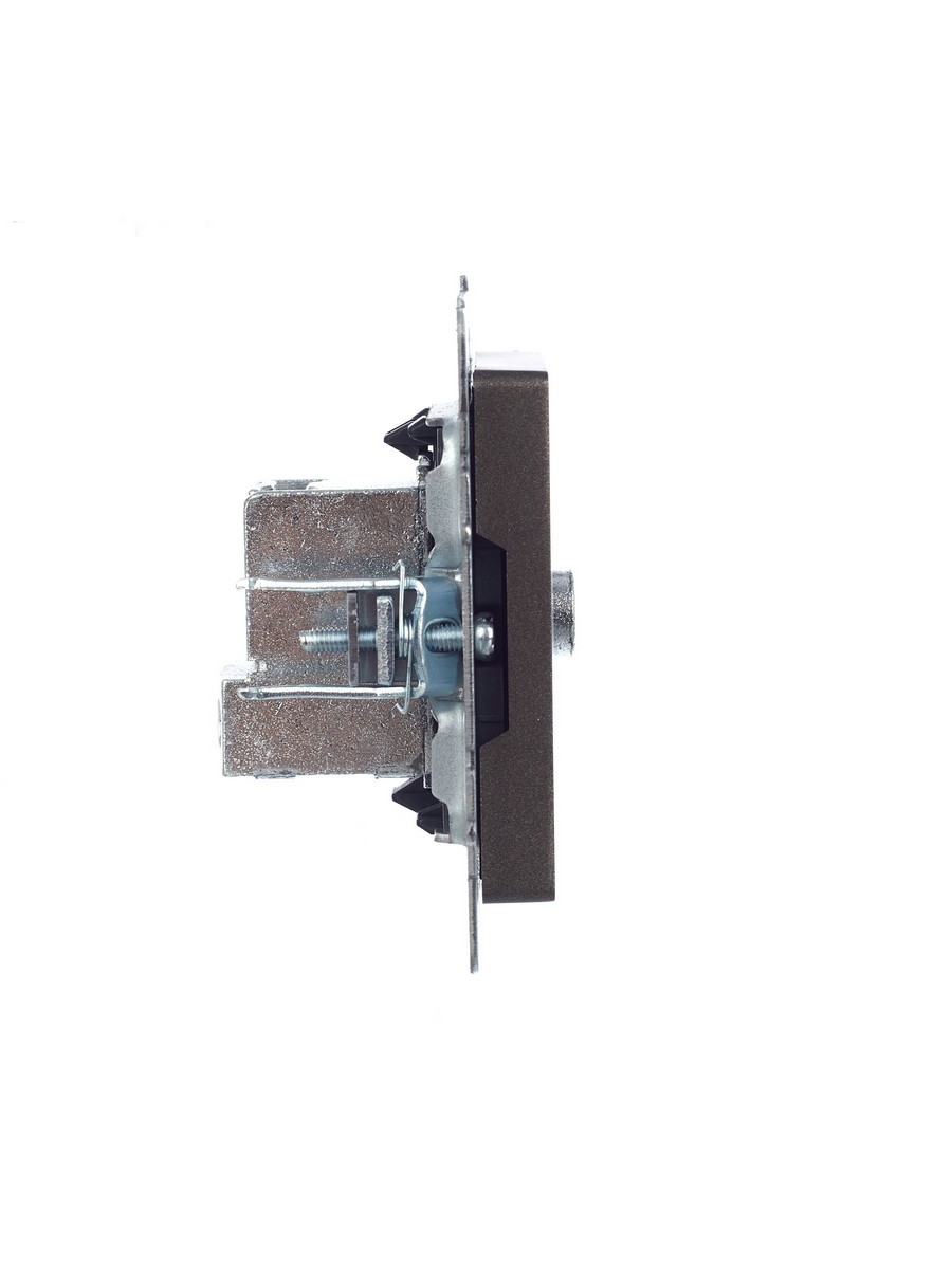 IEK Brite Бронза Розетка IEK BRITE TV проходная РТВ10-0-БрТБ темная бронза BR-A10-P-K45