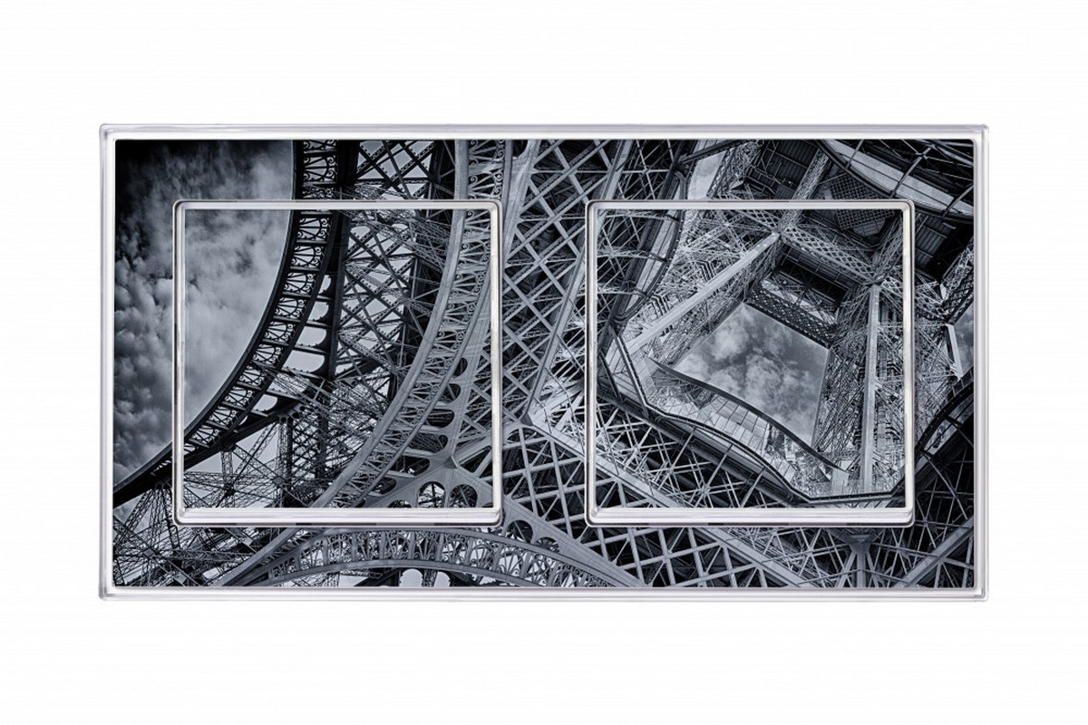 AtlasDesign Белый Выключатель 1-клавишный Systeme Electric AtlasDesign Art белый ATN200111