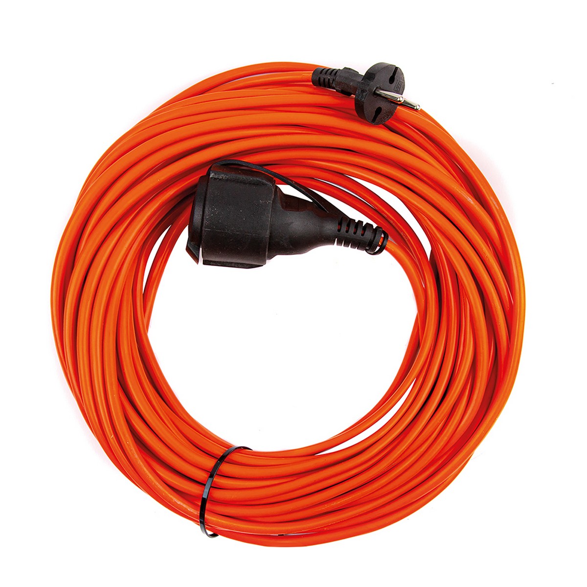 Колодки и удлинители, тройники Удлинитель-шнур STEKKER STD08-21-50 1-местный ПВС б/з 2*1,5мм2, IP54, 50м Standart 50342