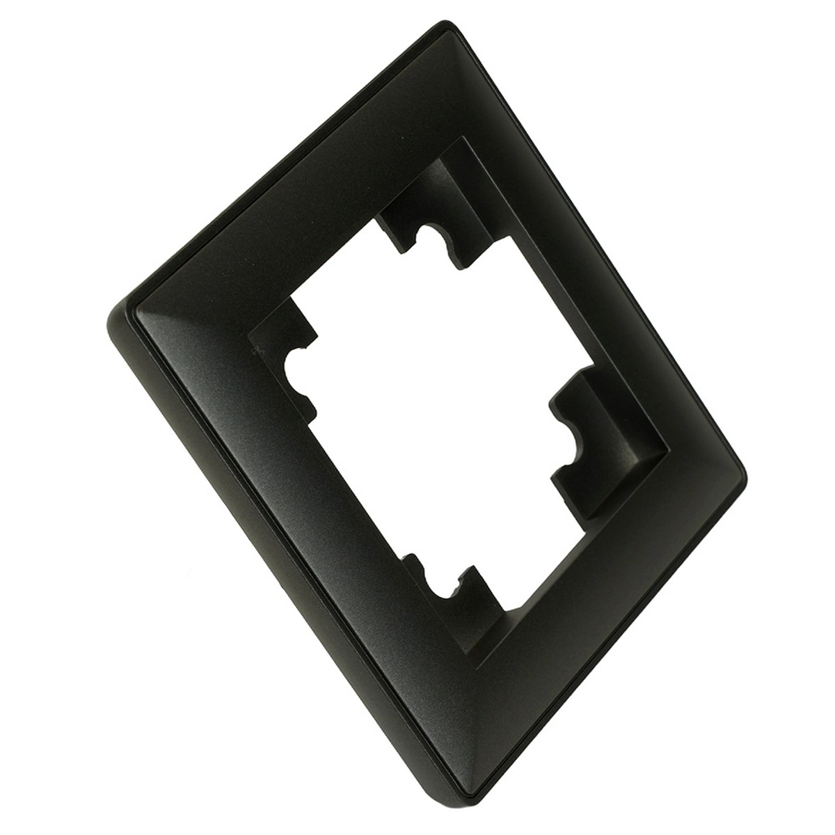 Катрин - Розетки и выключатели Stekker Рамка STEKKER PFR00-7001-05 1-ая Катрин черный 39812