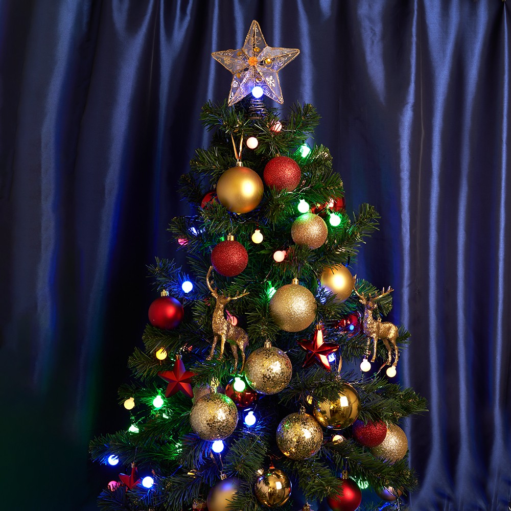 Светодиодная гирлянда Feron CL32 линейная 20 м +3м 230V мультиколор 220Vчерный шнур 48176