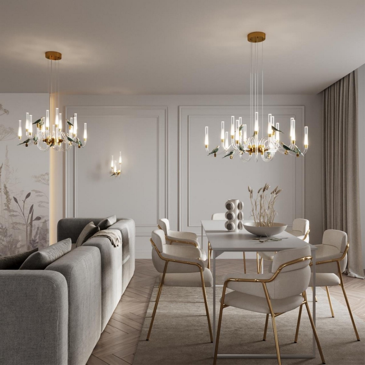 Люстры Люстра ODEON LIGHT 5431/30L LARK 