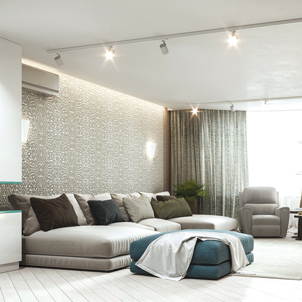 Трековые светодиодные светильники Светодиодный светильник Feron AL100 трековый на шинопровод 12W 2700K белый 32511 