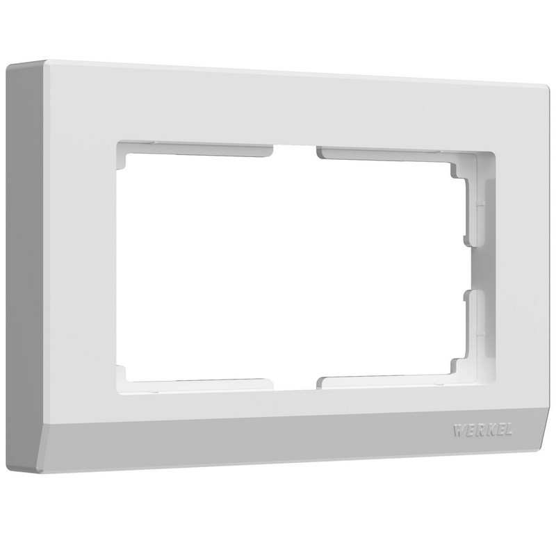 Рамки Werkel Stark Рамка Werkel Stark для двойной розетки (белый) W0081801