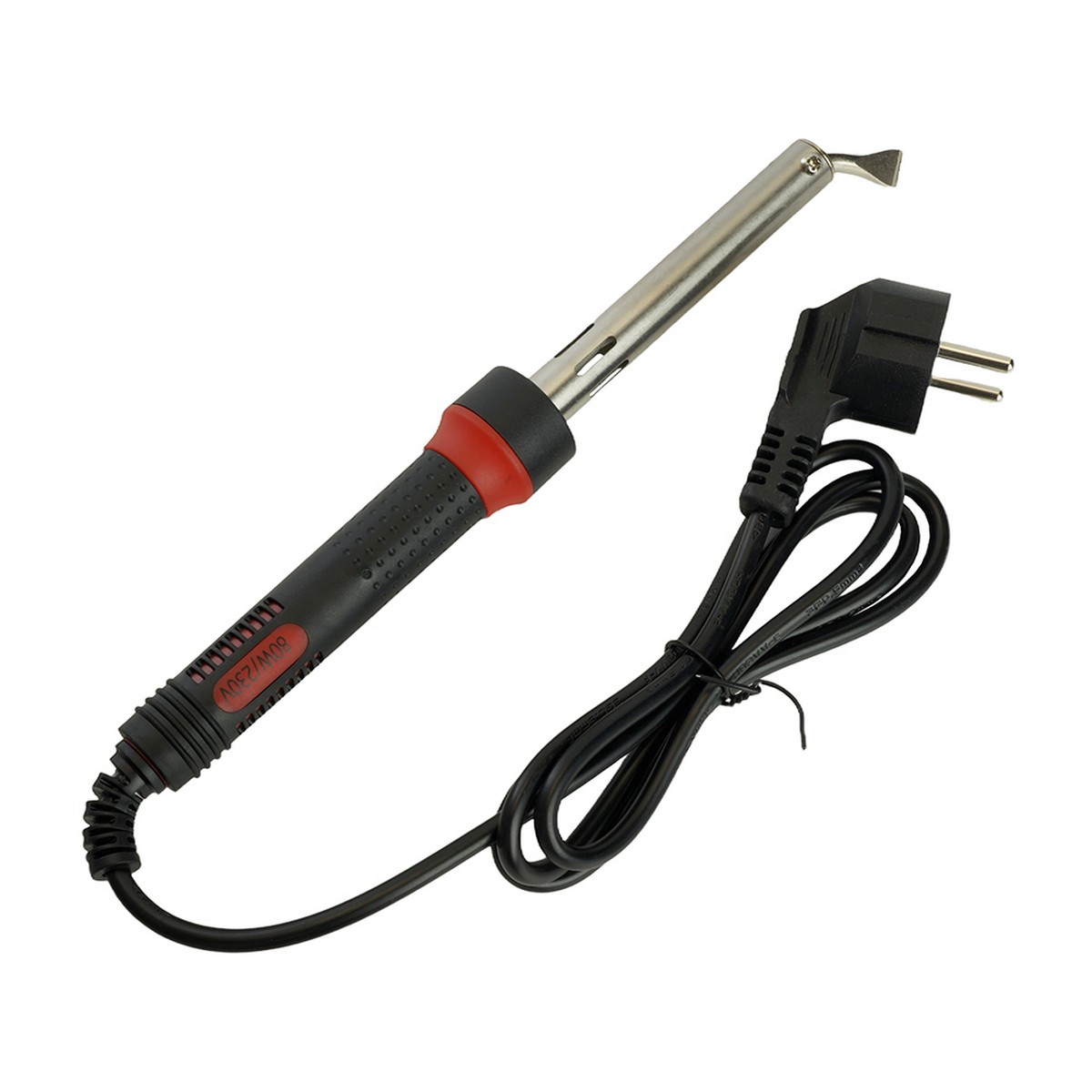 Паяльник с индикатором 80W STEKKER PLE301-80 49810 фото