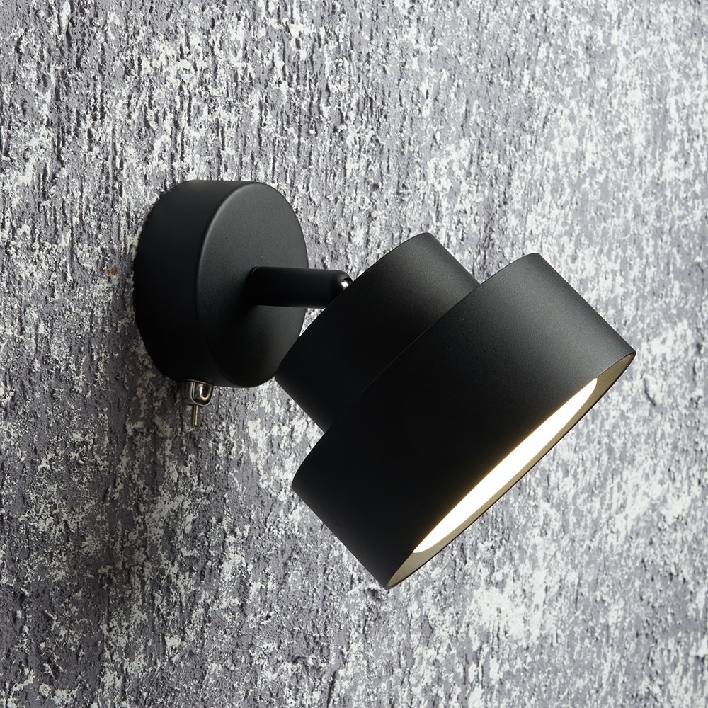 Накладные светодиодные светильники Светильник Feron HL3670 AURA 12W 230V GX53 чёрный 48412 