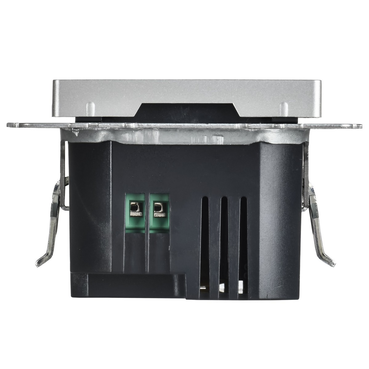 IEK Brite Алюминий Розетка USB IEK BRITE A+C 45Вт высокоск. зар. РЮ11-2-БрА алюминий