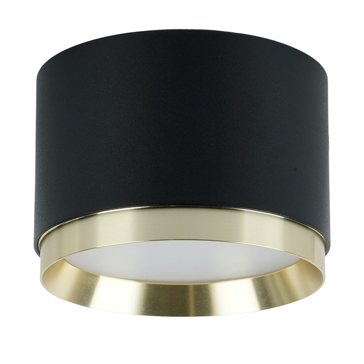Светильники споты светодиодные Светильник Feron потолочный Barrel DUET HL459 GX53 черный + золото IP20 52021