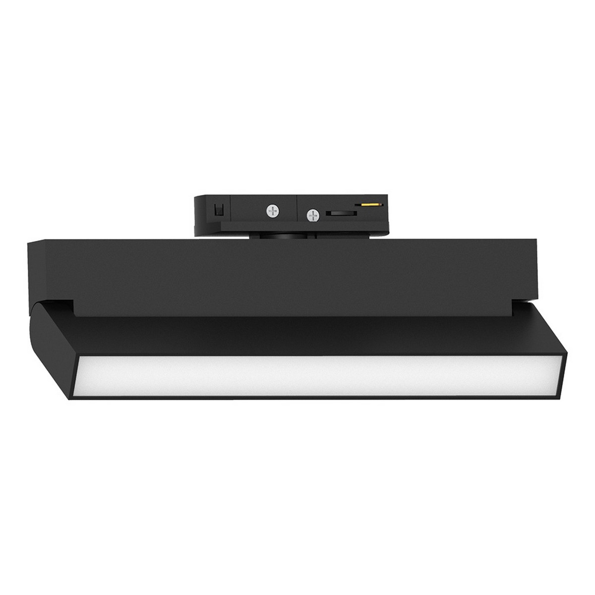 Трековые светодиодные светильники Светильник трековый Feron AL149 светодиодный 12W 4000К 110 градусов черный MattFold 51720