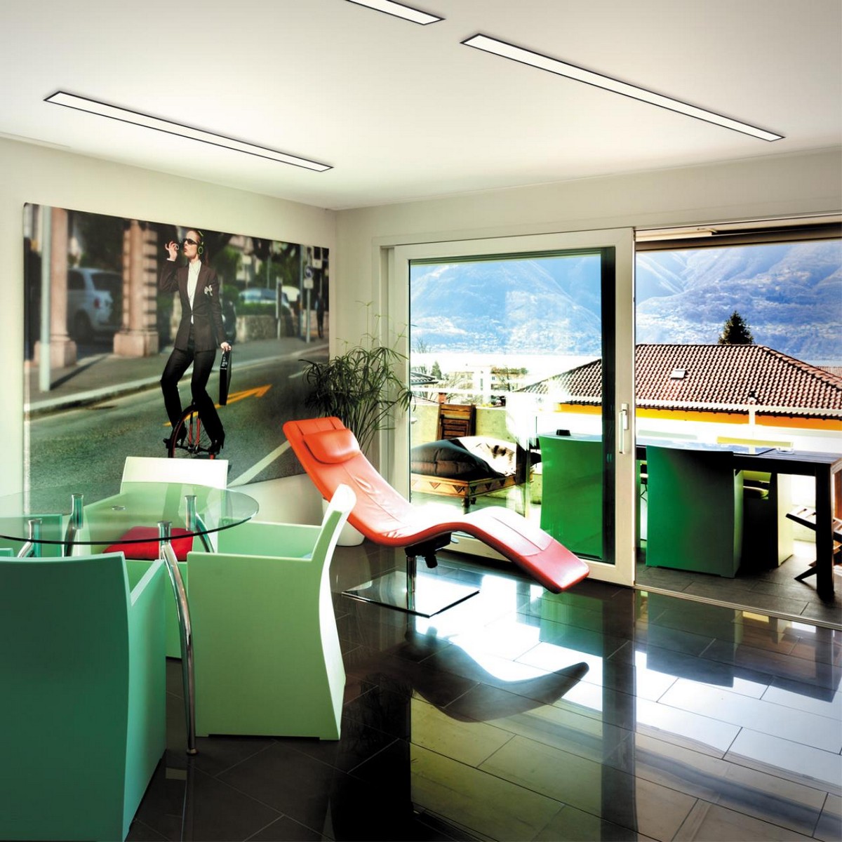 Линейные светодиодные светильники Встраиваемый светодиодный линейный светильник NOVOTECH 358823 ITER 