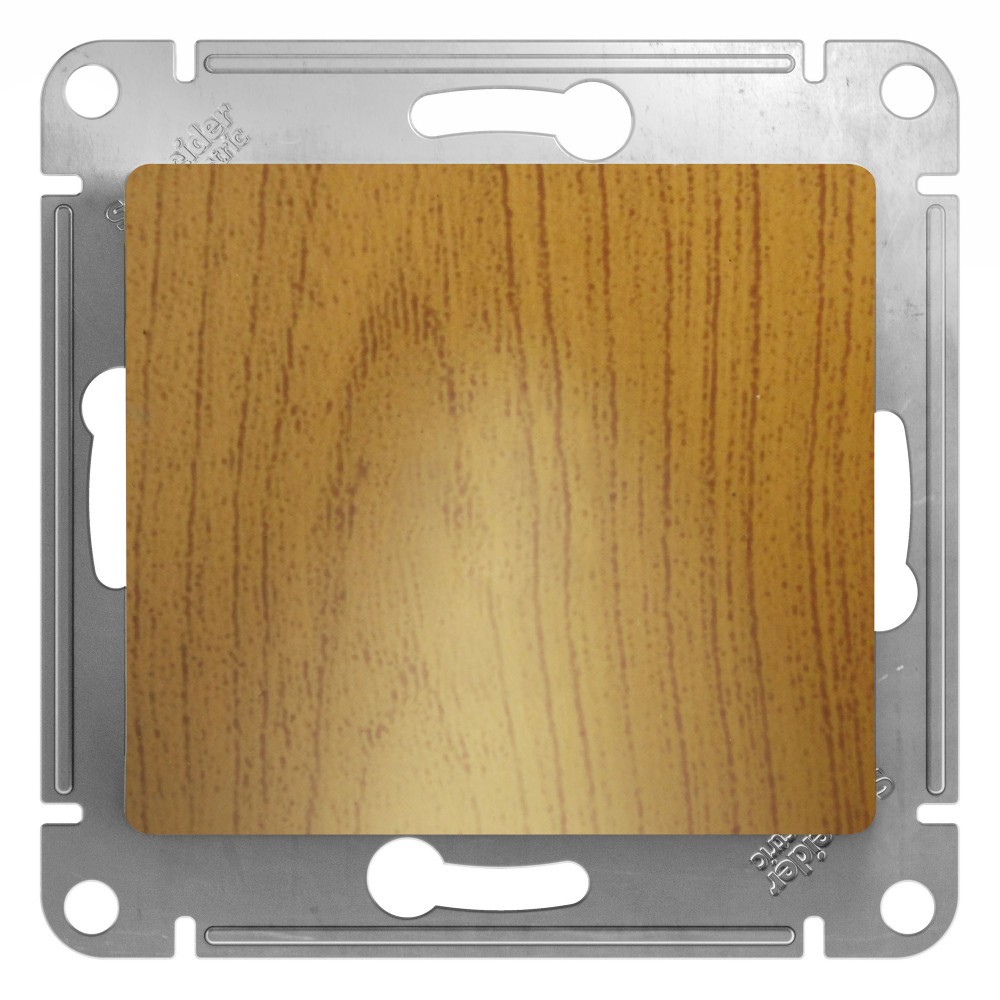 Glossa Дуб Вывод кабеля Systeme Electric Glossa Дерево Дуб GSL000599