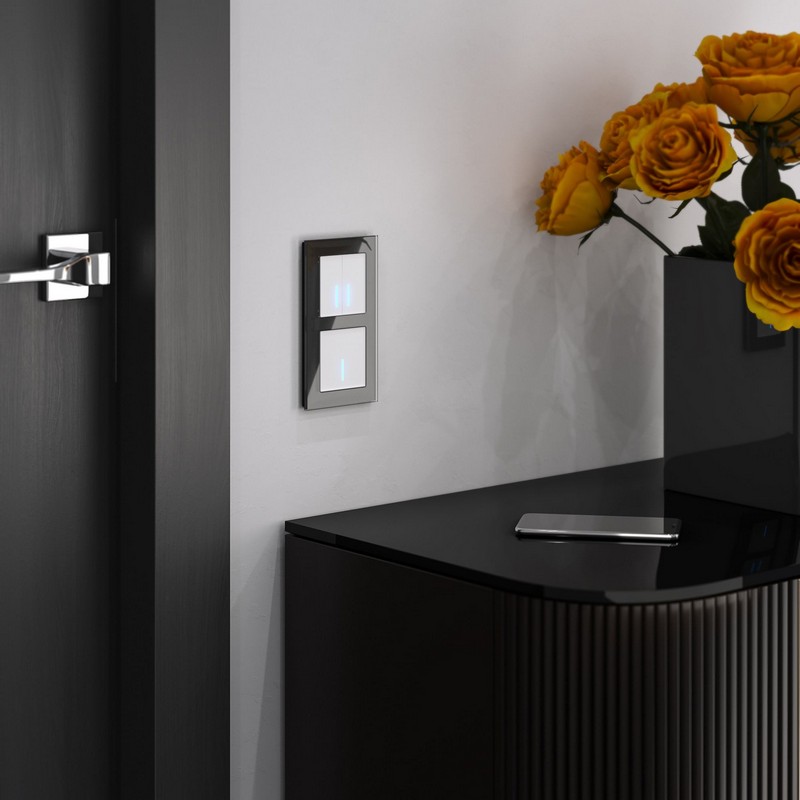 Werkel Белый механизмы Сенсорный Выключатель Werkel одноклавишный с подсветкой (белый) W4510101