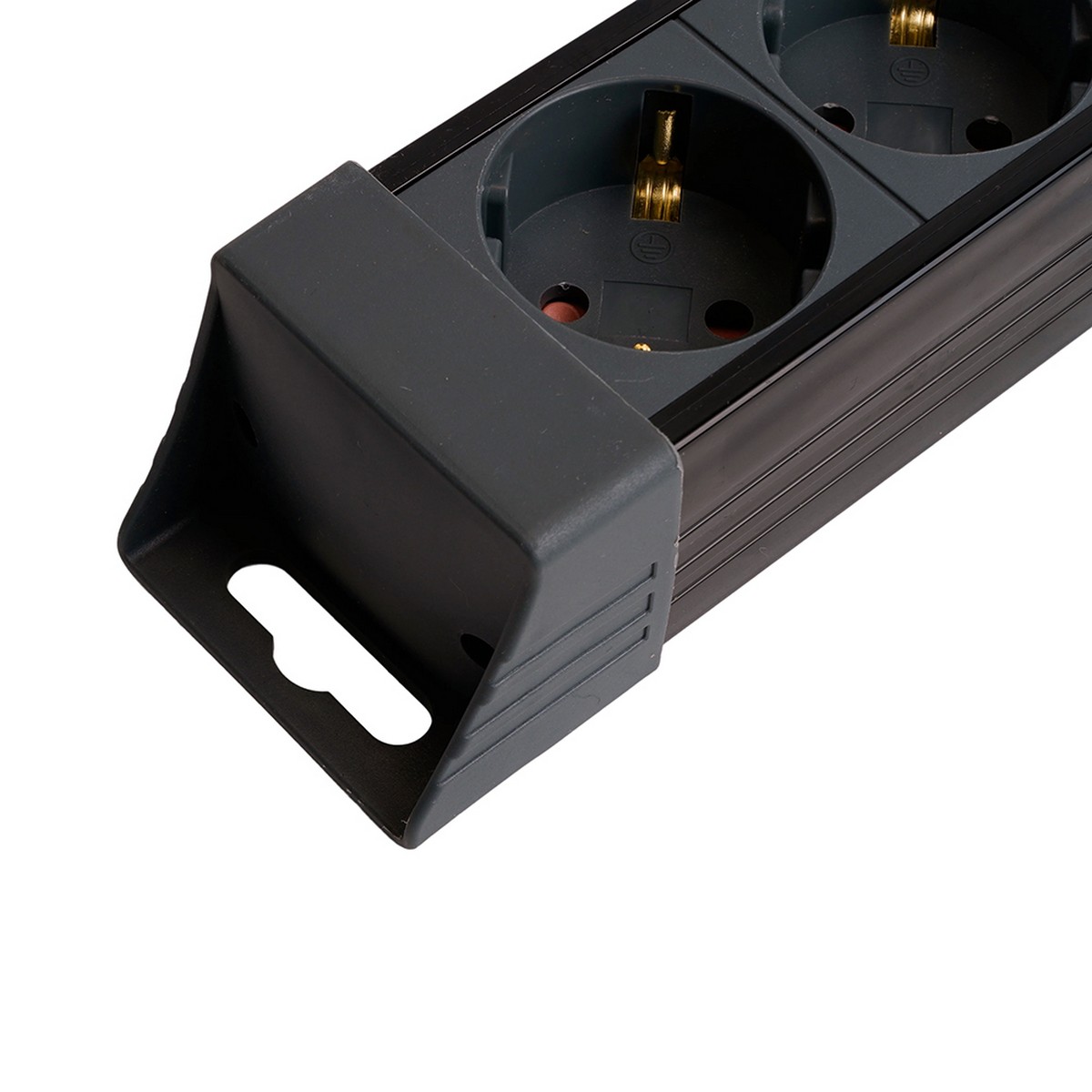 Колодки и удлинители, тройники Сетевой фильтр 6-местный с/з STEKKER HM22-61-05 5 м Techno черный 50161 