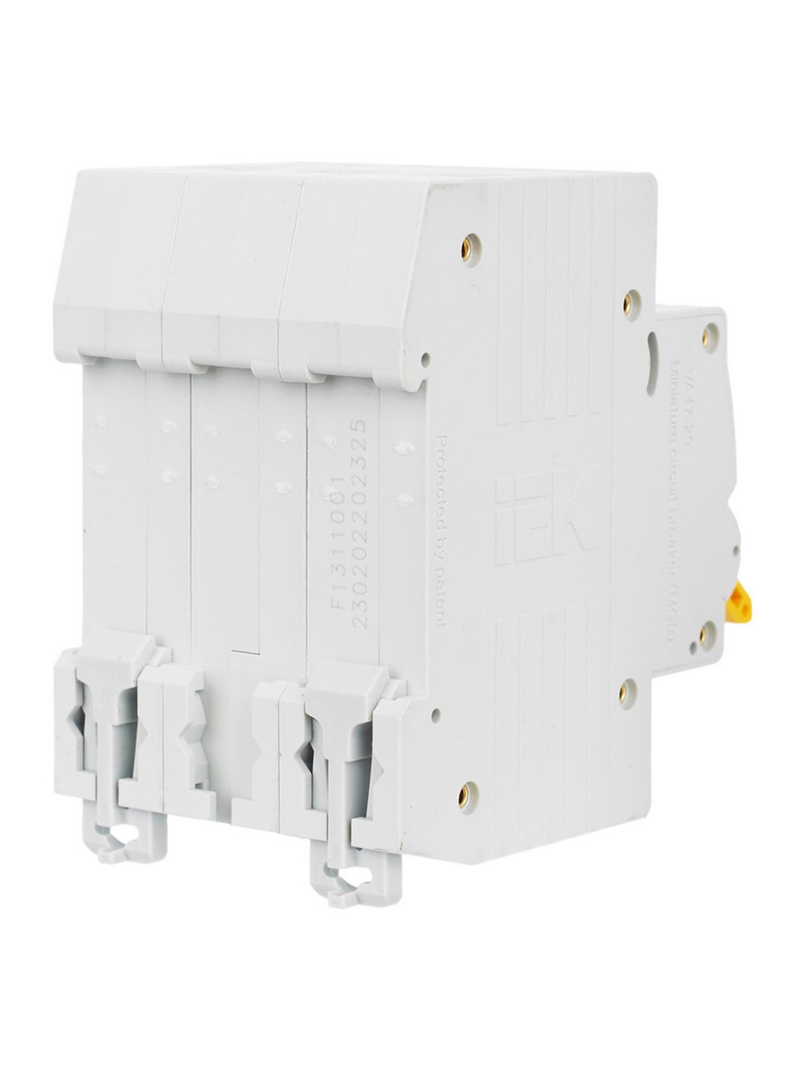 3 полюсные (трехполюсные) Автоматический выключатель IEK KARAT ВА47-29 3Р 25А 4,5кА х-ка С MVA20-3-025-C 