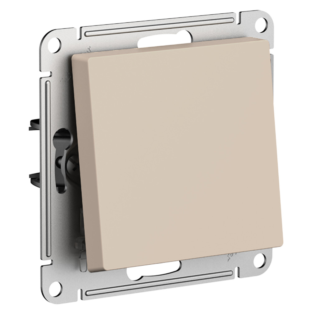 AtlasDesign Песочный Переключатель Systeme Electric AtlasDesign Песочный перекрестный 1-клавишный ATN001271