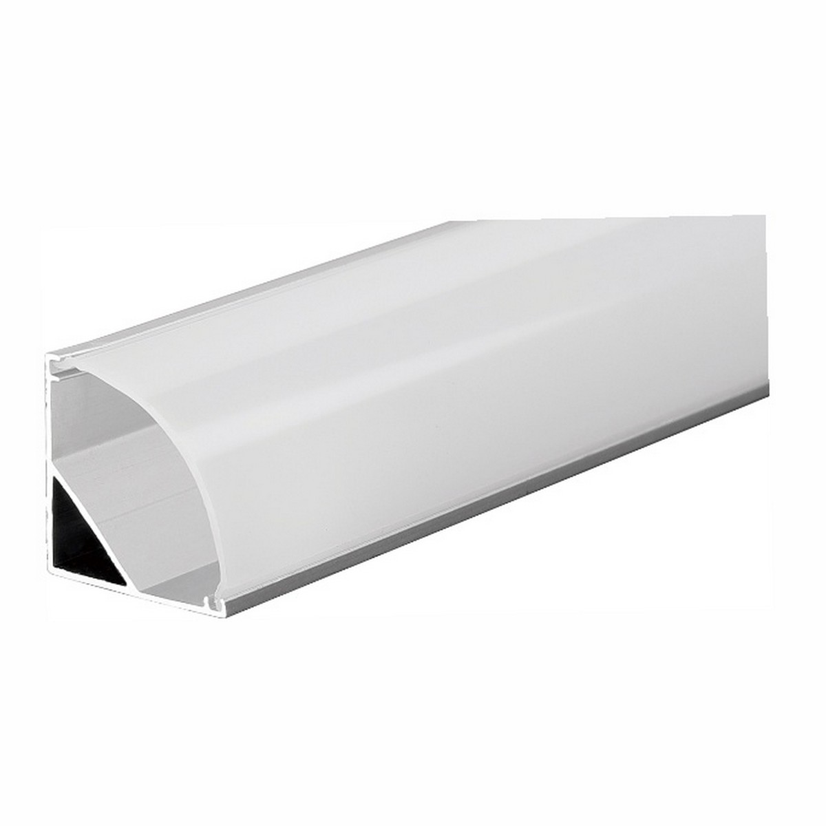 Профиль и крепеж для светодиодной ленты Профиль накладной для светодиодной ленты LE PRO 2000x16x16 мм цв.хром  угловой LE010633-002