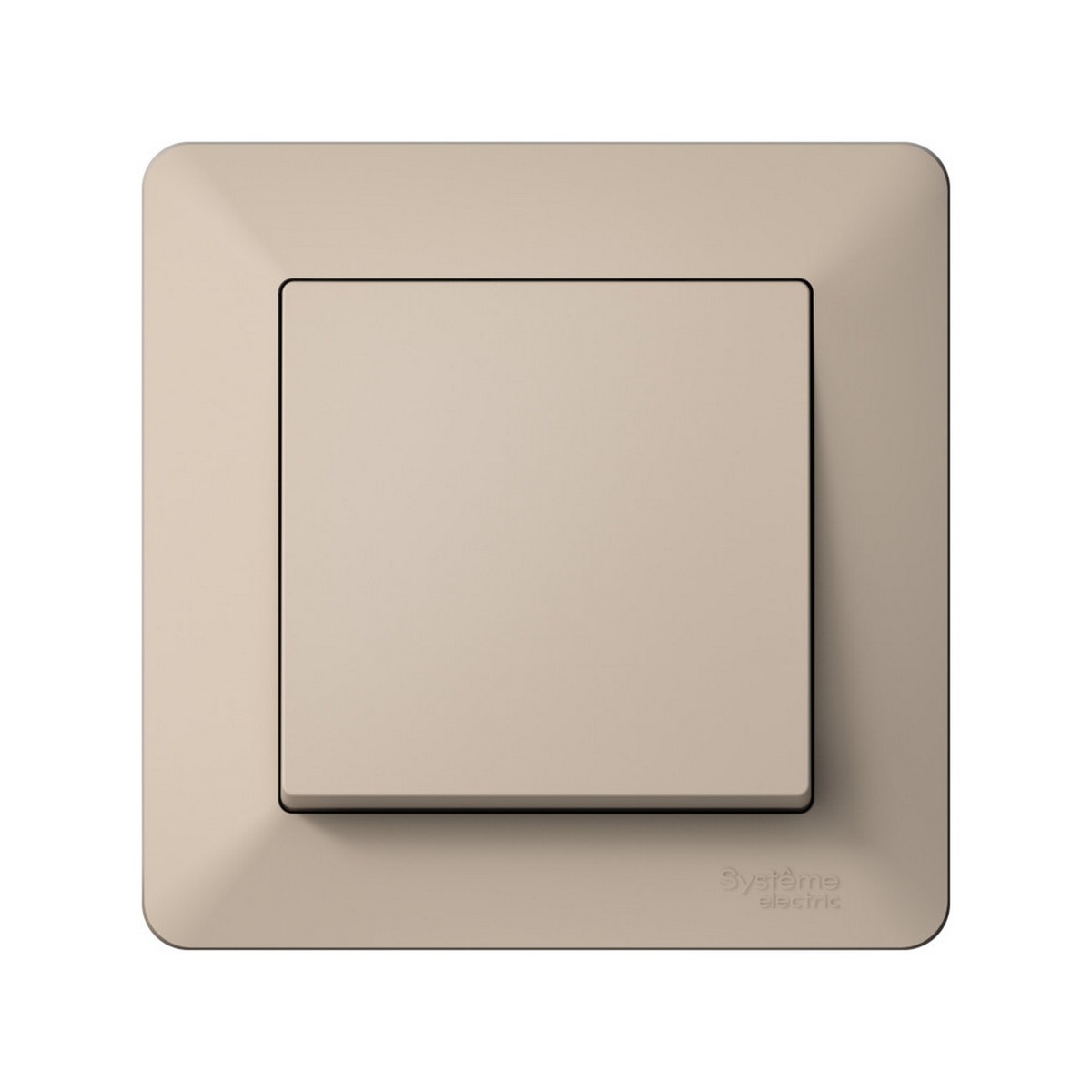 AtlasDesign Песочный Рамка Systeme Electric AtlasDesign Air Песочный/дымчатый белый 1-ая ATN221201