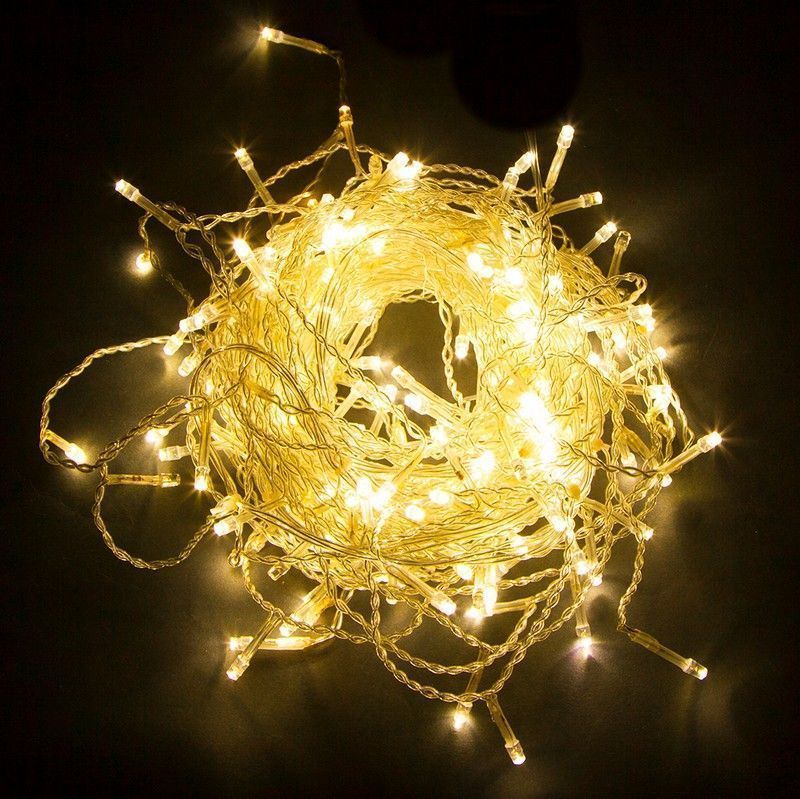 Светодиодная гирлянда Feron CL20 занавес статчиная 2*2м + 3м 230V желтый 220V 41624