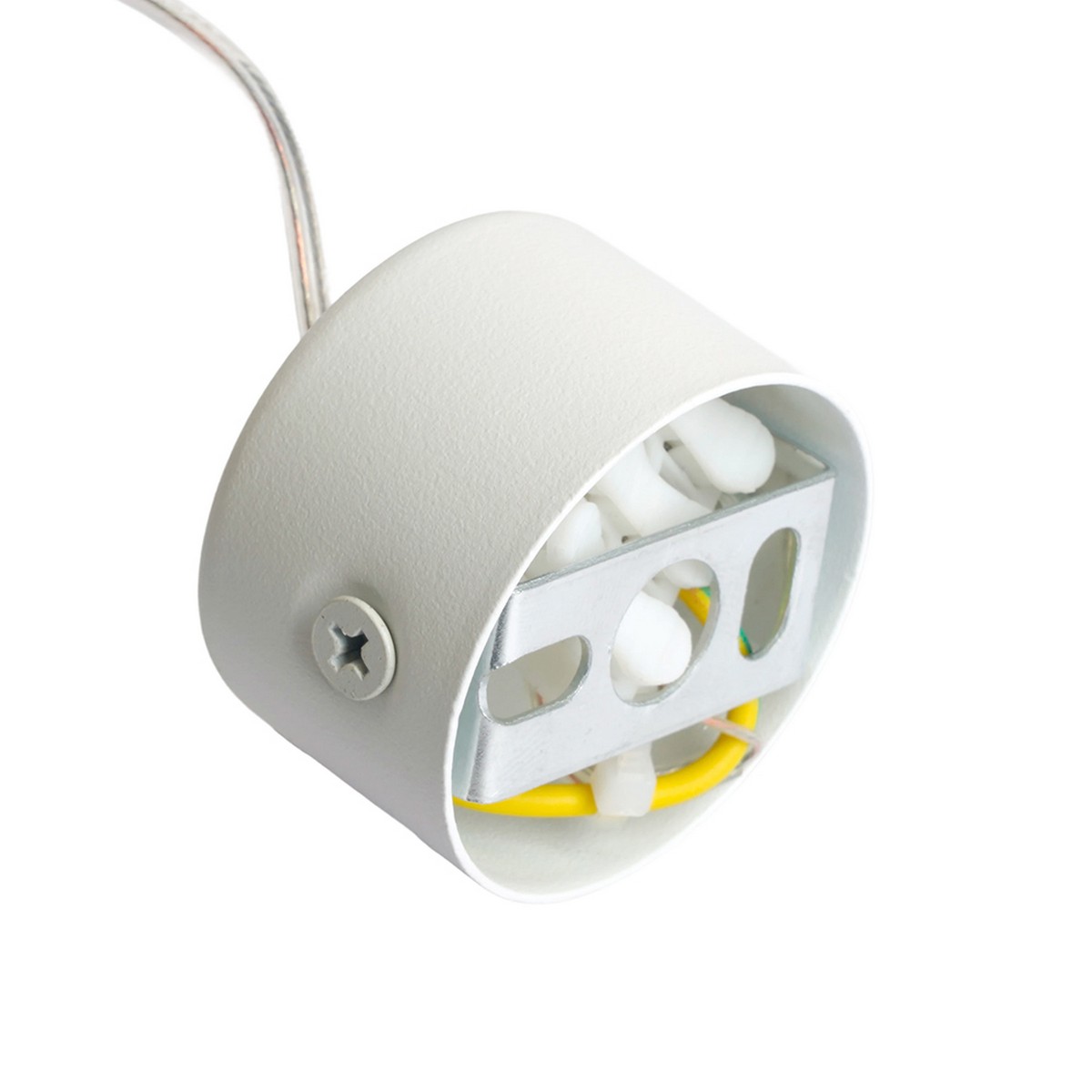 Подвесные светодиодные светильники Светильник потолочный Feron ML1018 Barrel levitation на подвесе MR11 белый + золото 51386 