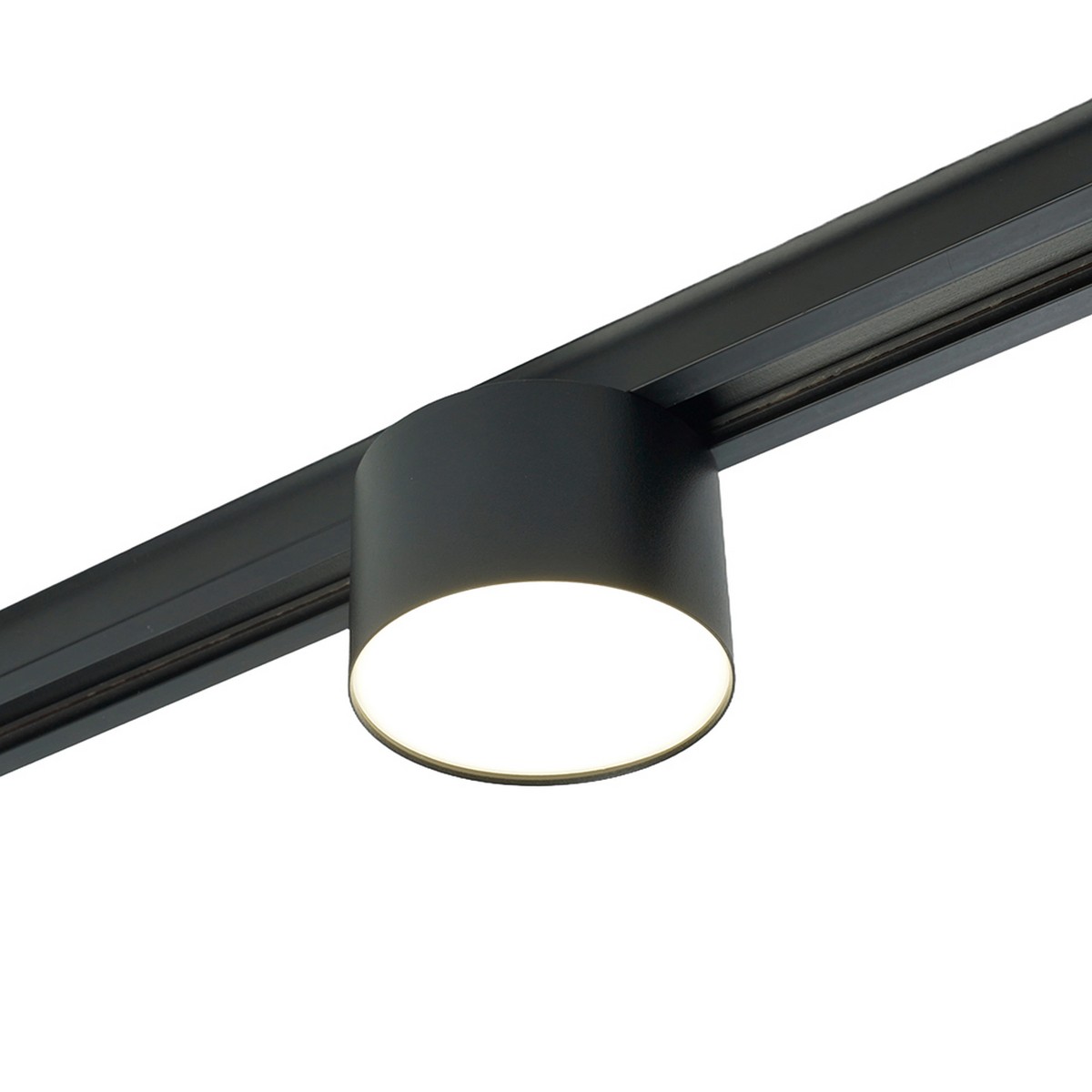 Трековые светодиодные светильники Светодиодный светильник Feron AL129 трековый на шинопровод 12W 4000K 110 градусов черный 51158 