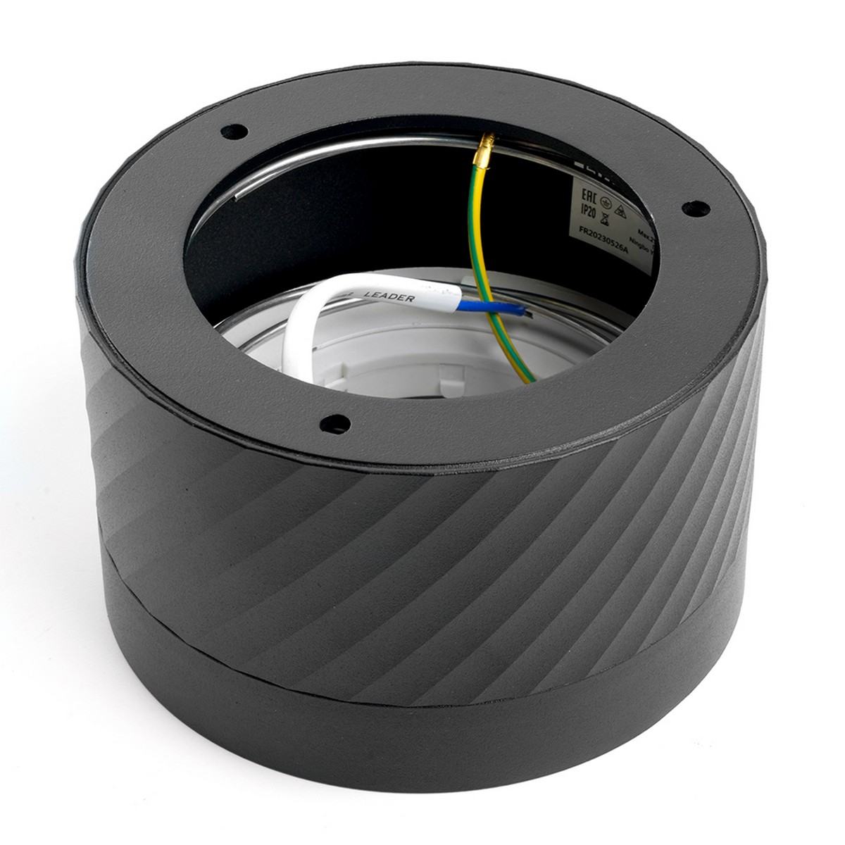 Накладные светодиодные светильники Светильник потолочный Feron HL371 25W GX70 черный 48737 