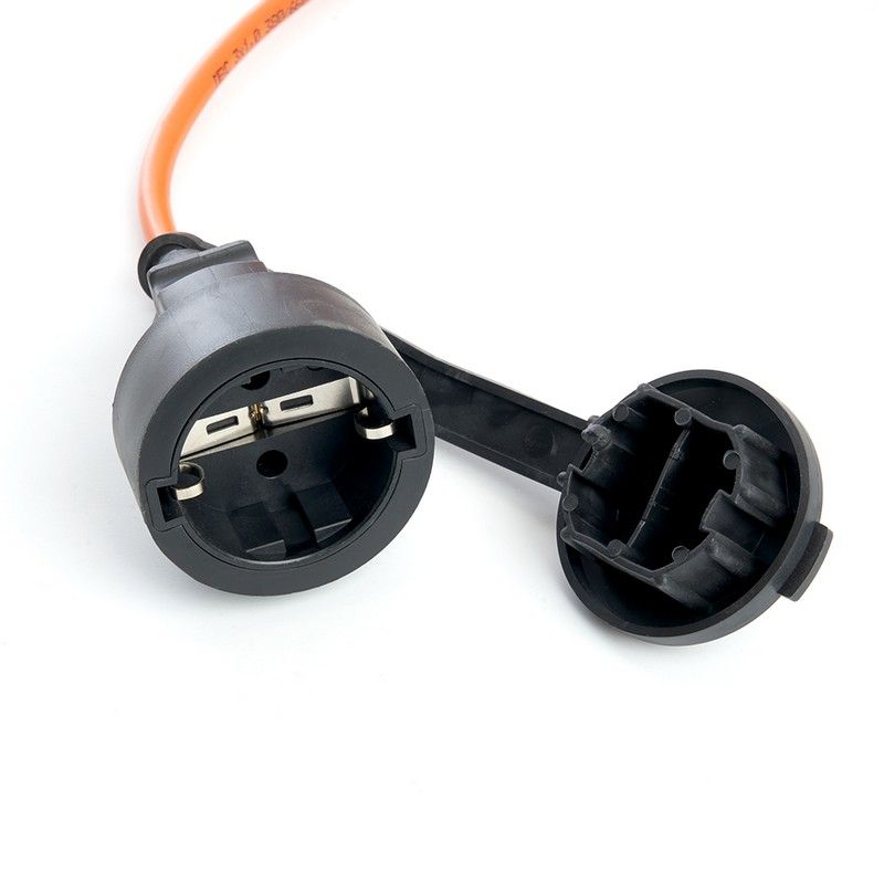 Колодки и удлинители, тройники Удлинитель-шнур на рамке  б/з Stekker HM02-02-20 20м 2*0,75  Home оранжевый 39491 