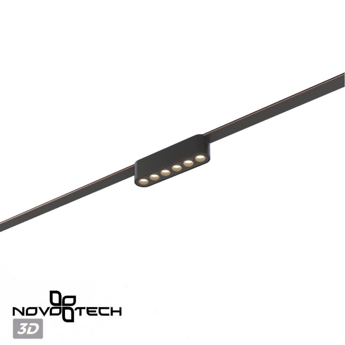 Трековые светодиодные светильники Трековый смарт-светильник для низковольтного шинопровода с двумя режимами работы NOVOTECH EASY 359458 