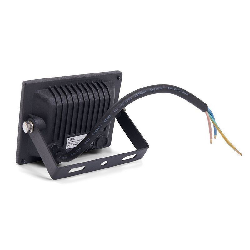 Прожекторы светодиодные Светодиодный прожектор Saffit SFL90-10 10W Черный 4000K 55074 