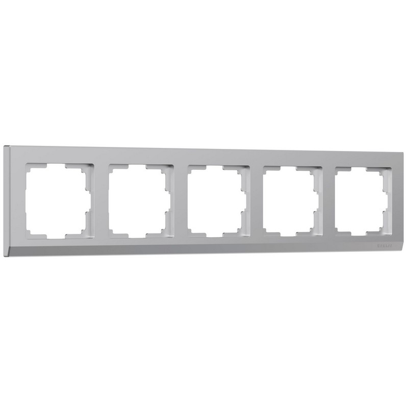 Рамки Werkel Stark Рамка Werkel Stark на 5 постов (серебряный) W0051806