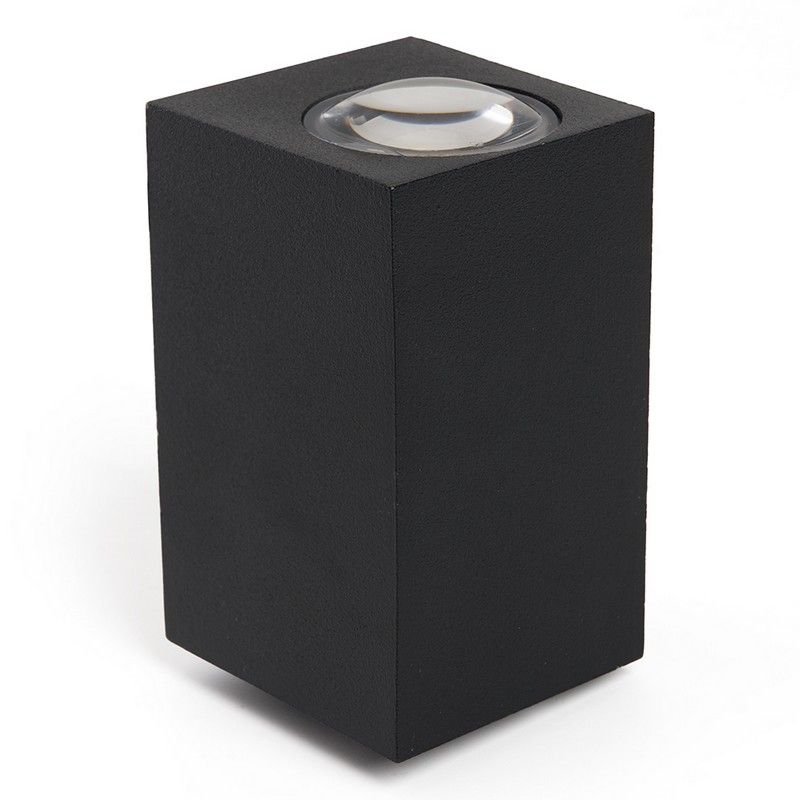 Уличные настенные светильники Светильник уличный светодиодный Feron DH055 2*5W 800Lm 4000K черный 48486 