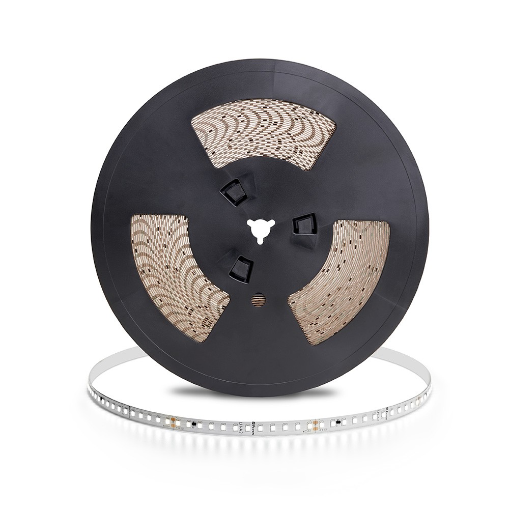 Светодиодная лента белая теплая Лента светодиодная Feron LS520 120SMD(2835)/м 9,6Вт/м 24V 3000K IP20 20 метров (стабилизированная) 41276 