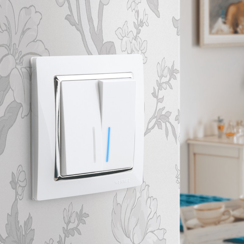 Рамки Werkel Snabb Рамка Werkel Snabb на 1 пост (белый/хром) W0011901