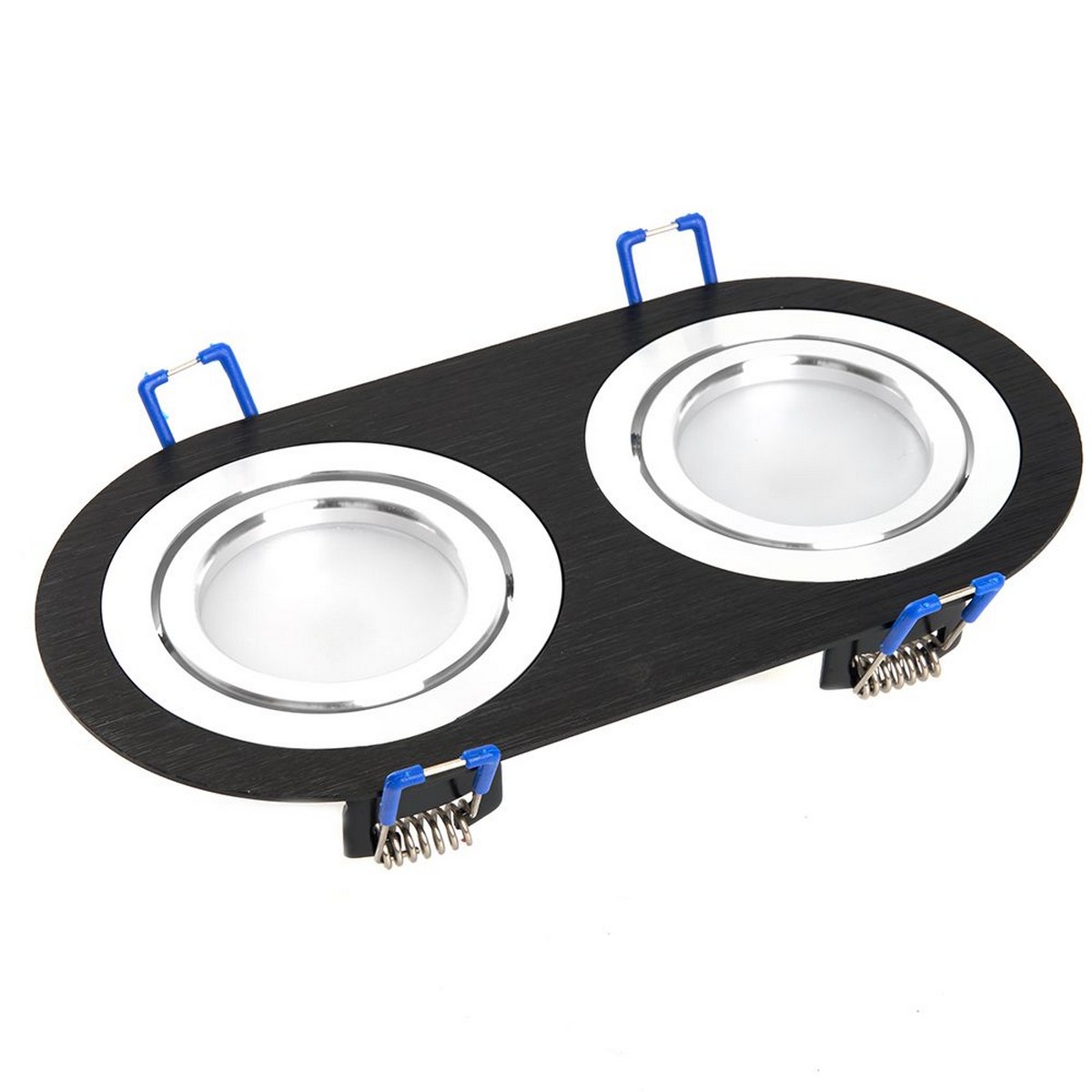 Встраиваемые светодиодные светильники Светильник потолочный встраиваемый Feron DL2812 черный 48462 