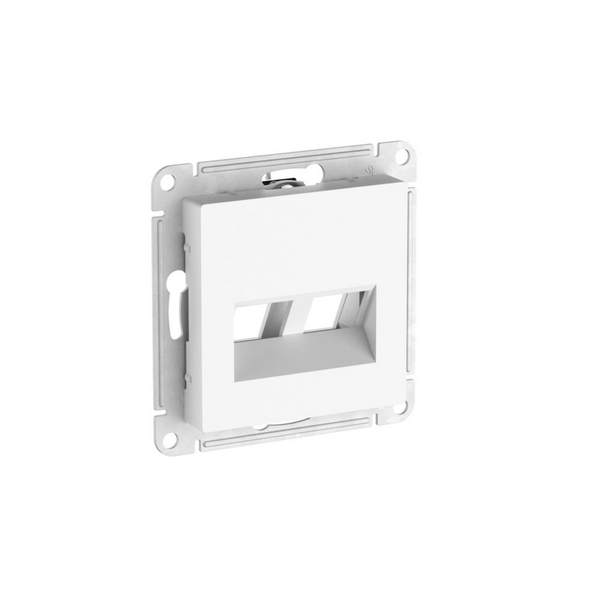 AtlasDesign Лотос Накладка Systeme Electric AtlasDesign Лотос двойная для информационных функций Keystone