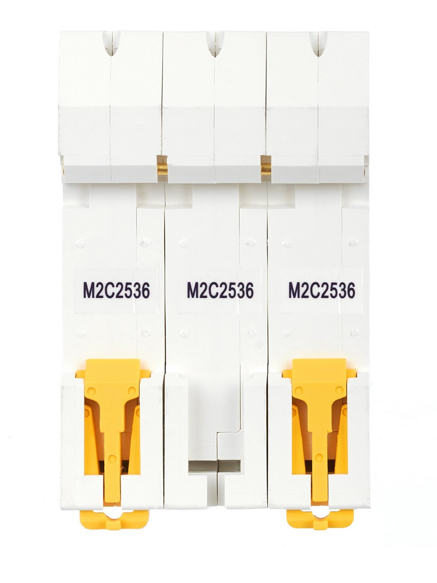 3 полюсные (трехполюсные) Автоматический выключатель IEK ARMAT M06N 3P C 25А AR-M06N-3-C025 