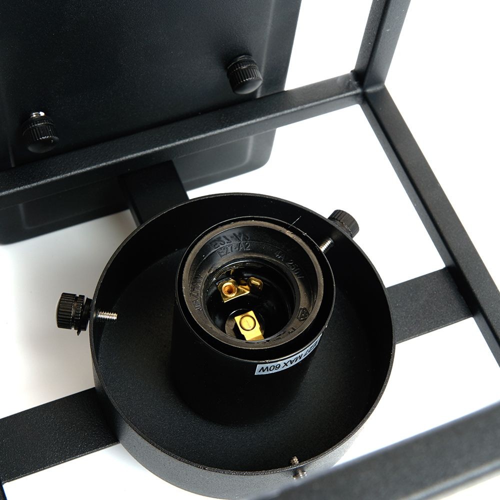 Уличные настенные светильники Светильник садово-парковый Feron PL701 на стену вниз 60W E27 230V черный 48383 