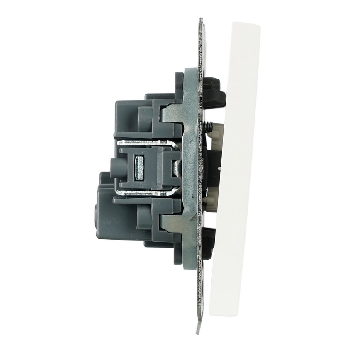 Эмили - Розетки и выключатели Stekker Выключатель 2-кл самовозвратный STEKKER Эмили RSW10-5113-01 белый фарфор soft touch 50325