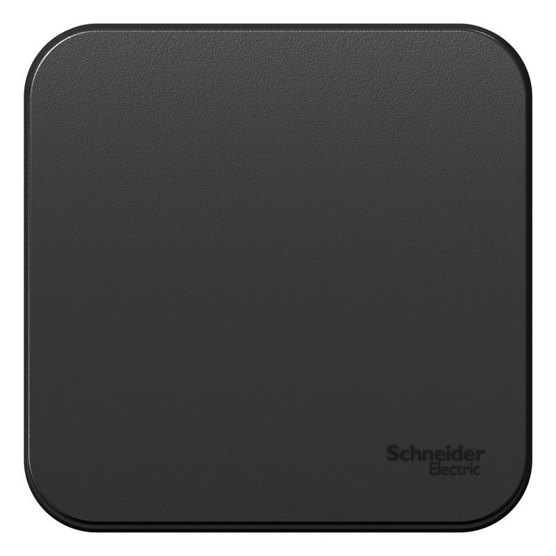 Blanca антрацит розетки и выключатели Выключатель SE Blanca 1-клавишный Антрацит наружный BLNVA101006