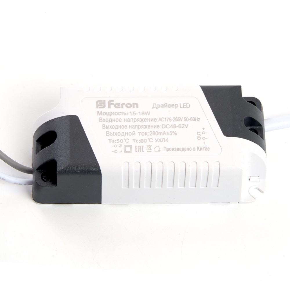 Встраиваемые светодиодные светильники Светильник встраиваемый светодиодный Feron AL500 15W 4000K белый 29623 