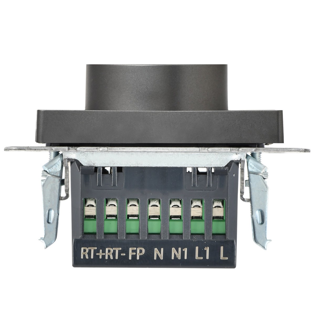 IEK Brite Сталь Термостат электронный IEK BRITE  с инд. ТС10-1-БрС сталь BR-RT11-K46