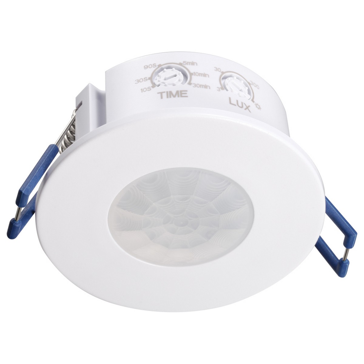 Датчики движения, освещенности и открытия Датчик движения Feron SEN55 и освещенности 1200W 8m 120°(гориз.) 360°(верт.) белый 51519