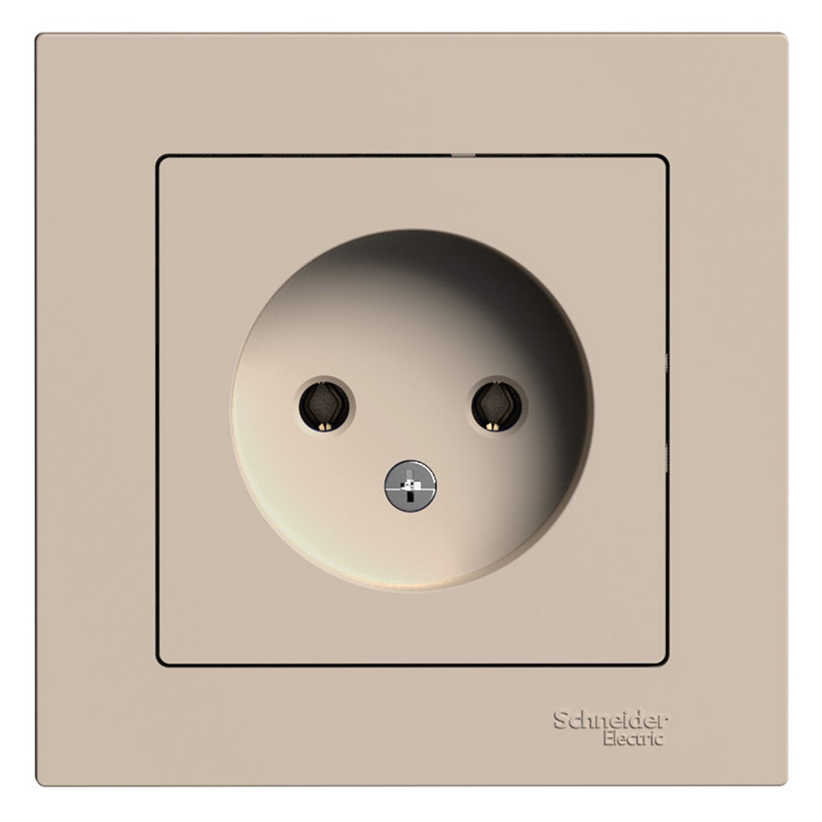 AtlasDesign Песочный Розетка Systeme Electric AtlasDesign Песочный б/з 16А в сборе ATN001240