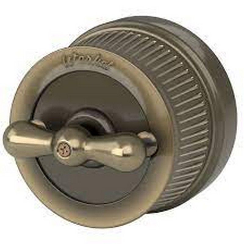 Werkel Ретро переключатель Werkel/Выключатель Werkel одноклавишный (бронзовый) Ретро W5712012