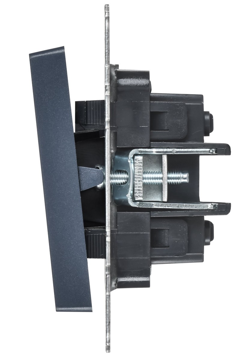 IEK Brite Маренго Выключатель IEK BRITE Маренго 2-кл. перекрестный 10А ВС10-2-3-БрМ