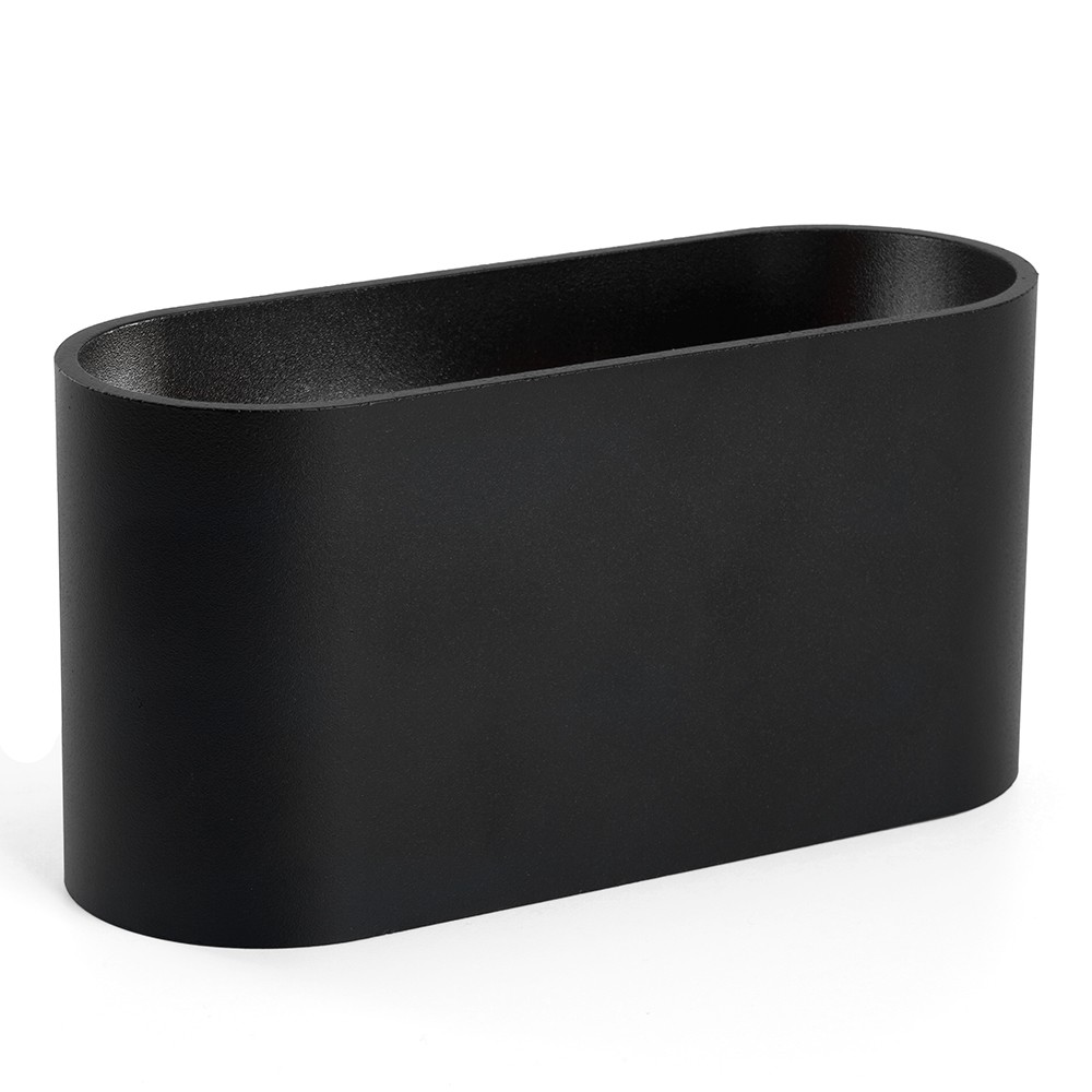 Накладные светодиодные светильники Светильник настенный Feron ML1780 Oval 5W чёрный 48435 